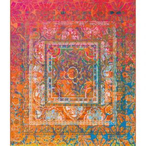 Justmc Rug Jei Multicolor/Orange 130x190 cm