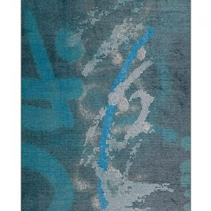 Justmc Rug Tei Blue/Turquoise