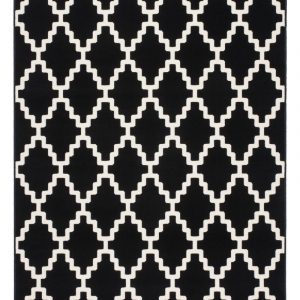 Lina Rug 200 Black/Ivory