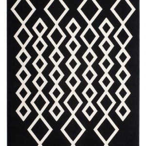 Lina Rug 400 Black/Ivory