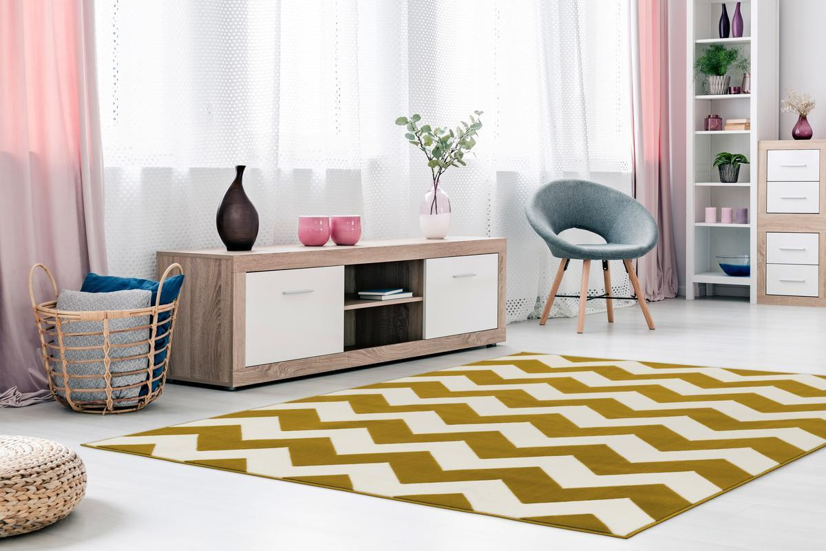 Manolya Rug 2095 Ivory/Yellow - Image 6