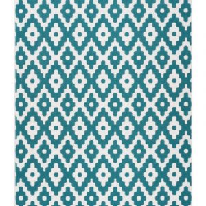 Now Rug 300 White/Turquoise