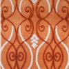 Pierre Cardin Diamond 2811A Orange/Cream 80x150cm