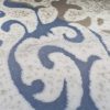 Pierre Cardin Diamond Rug 5431A Cream/Blue 160x230cm - Image 2
