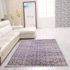 Pierre Cardin Diamond Rug 5437A Cream/Purple 160x230cm - Image 2