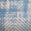 Pierre Cardin Diamond Rug 5440A Cream/Blue 160x230cm - Image 3