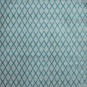 Pierre Cardin Rug Diamond 2053B Cream/Turquoise
