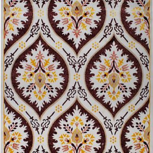 Pierre Cardin Rug Diamond 2088A White/Red