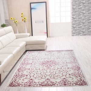 Pierre Cardin Rug Diamond 3753A Cream/Pink