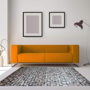 Pierre Cardin Rug Diamond 3775A Blue/Beige