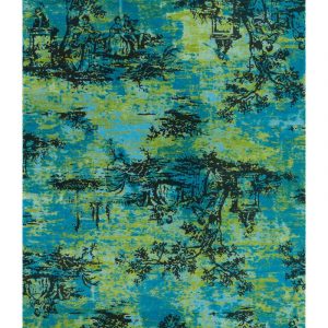 Pleabaie Rug Mel Turquoise