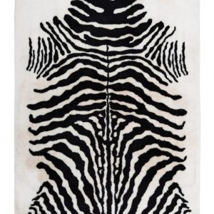 Rabbit Animal Rug 400 Black/White