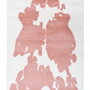 Rabbit Animal Rug 500 Pink/White