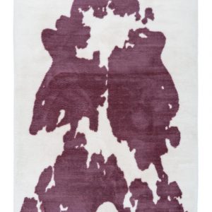Rabbit Animal Rug 500 Purple/White