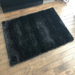 Roma Rug Black