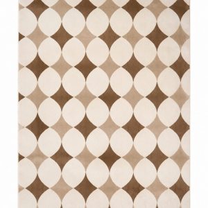 Pierre Cardin Diamond Rug 2756A Cream/Orange 200x290cm