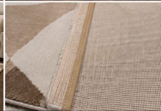 Pierre Cardin Diamond Rug 2756A Cream/Orange 200x290cm - Image 4