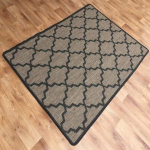 Sisal Rug Coffee/Black