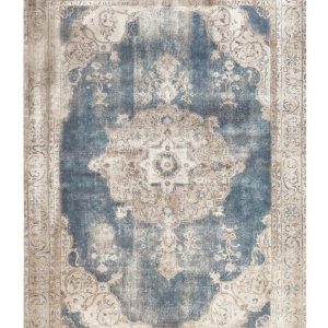 Vintage Rug 8400 Cream/Blue