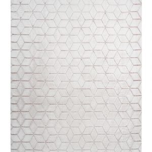 Vivica Rug 125 White/Pink