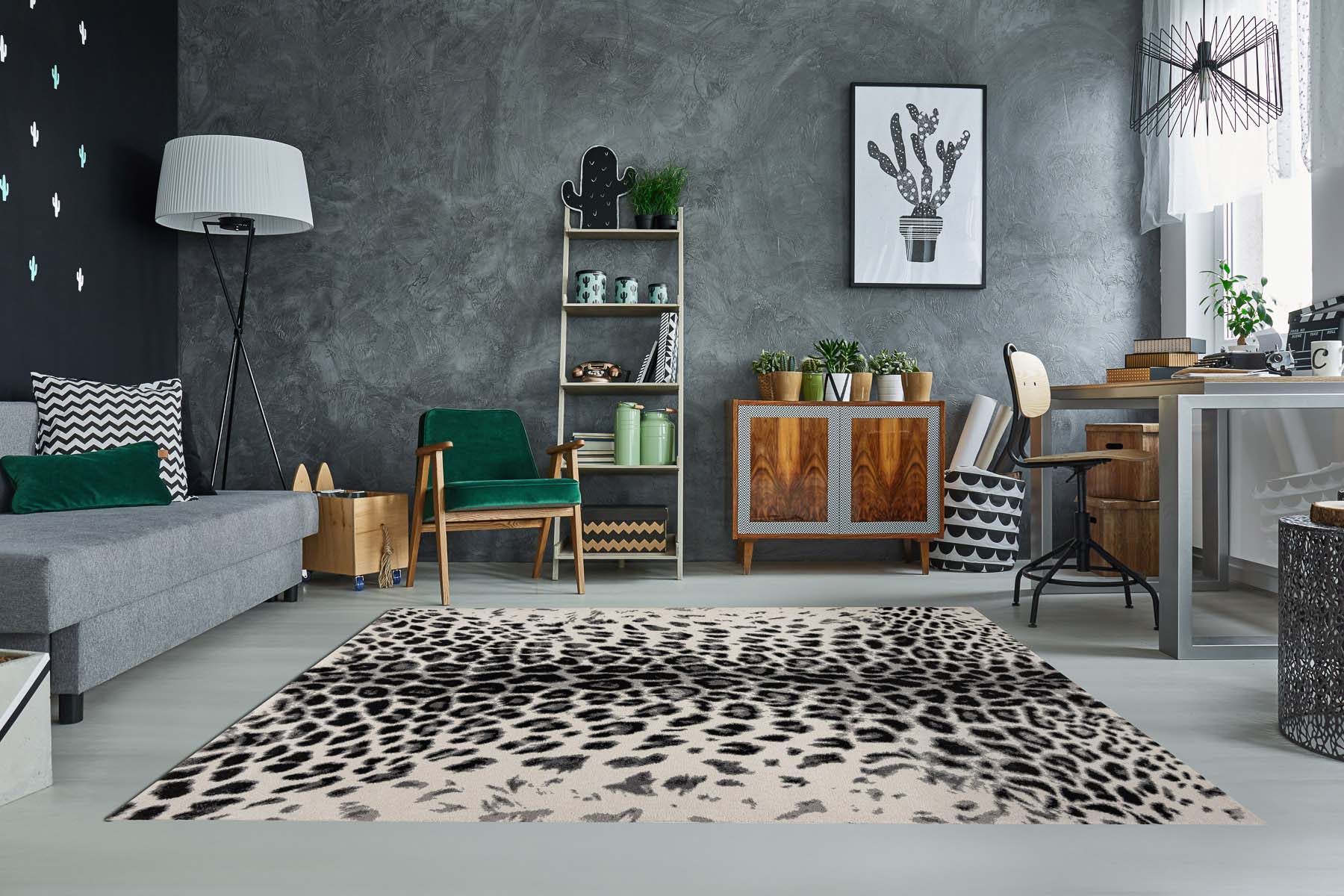 D-sign Rug 1D1054 White - Image 4