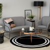 D-sign Rug 1D0734 Black - Image 4