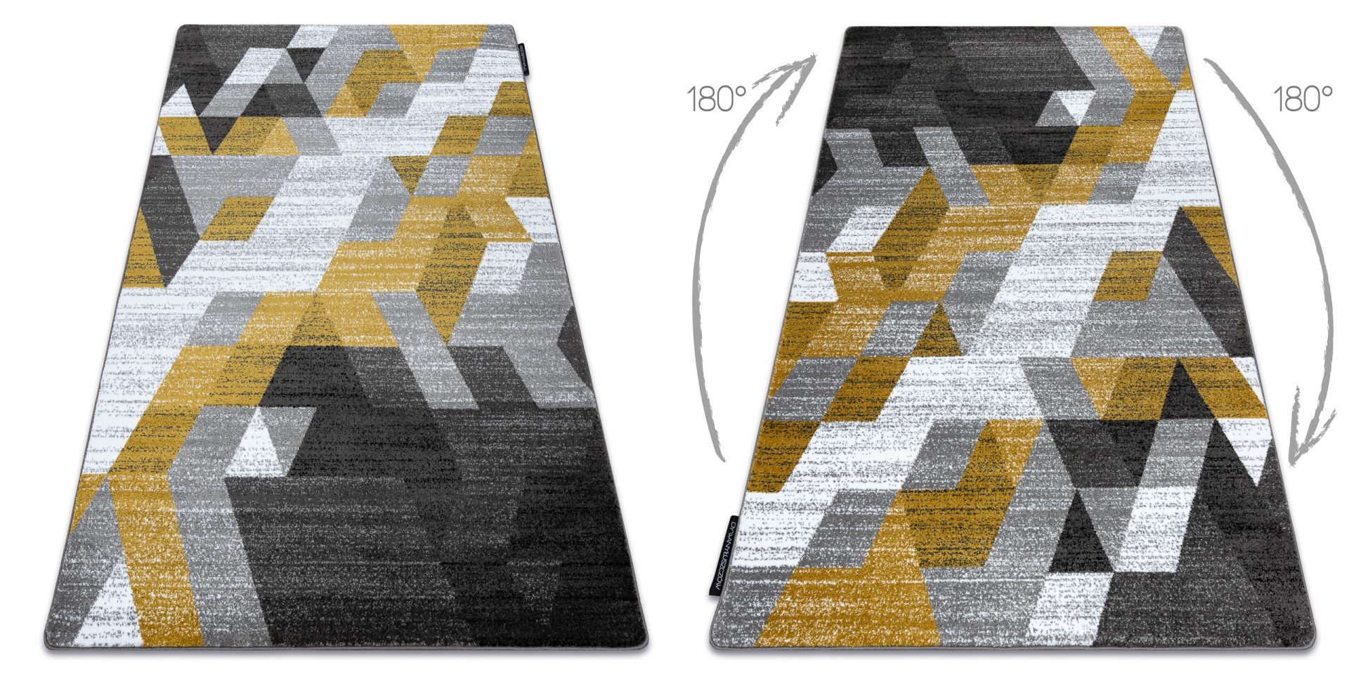 D-sign Rug 1D0804 Gold - Image 2