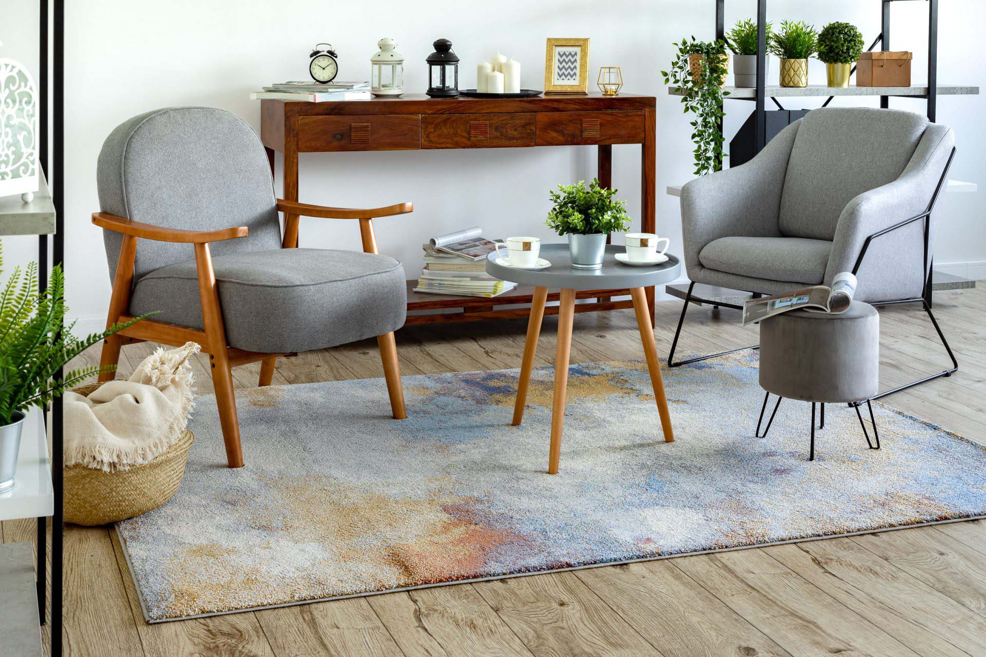 D-sign Rug 1D0655 Grey - Image 4