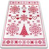 D-sign Rug 1D0153 Red