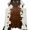 D-sign Genuine Cowhide 1K0141 Brown/White 150x200 cm