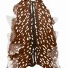 D-sign Genuine Cowhide 1K0145 Brown/White 150x200 cm